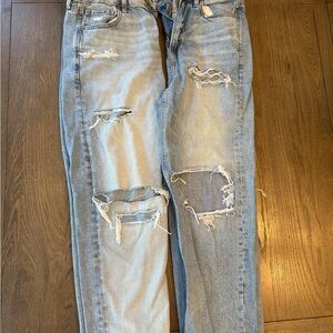 SOLD American Eagle Outfitters distressed Boyfriend Jeans  Sz 6 2 for $30